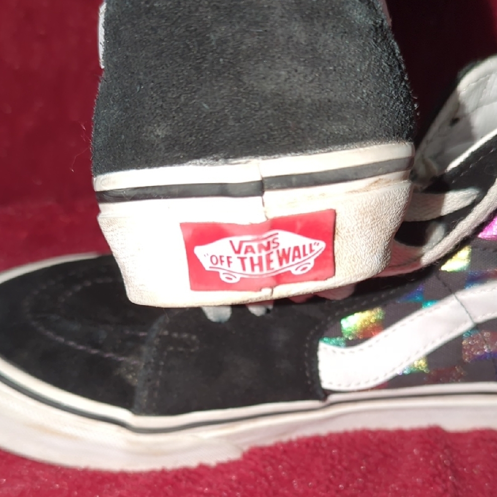 Vans Black and Iridescent High-Tops - Picture 3 of 7